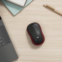 Bezdrôtová myš Logitech M185, 2,4 GHz nano USB prijímač, optický senzor 1000 DPI, 12-mesačná výdrž batérie, pre pravákov aj ľavákov, PC/Mac - 2