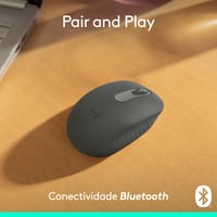 Logitech M196 Bluetooth vezeték nélküli egér, 12 hónapos akkuidő - grafitszürke 2