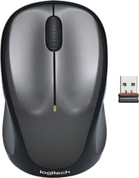 Logitech M235 Vezeték Nélküli Egér 2.4GHz USB Vevővel, 1000 DPI, 12 Hónapos Akkumulátor - gray 1