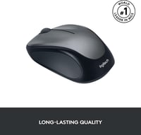 Logitech M235 Vezeték Nélküli Egér 2.4GHz USB Vevővel, 1000 DPI, 12 Hónapos Akkumulátor - gray 4