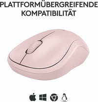 Logitech M240 Bluetooth Egér Vezeték Nélküli Kompakt Rózsaszín - pink 6