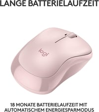 Logitech M240 Bluetooth Egér Vezeték Nélküli Kompakt Rózsaszín - pink 4