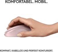 Logitech M240 Bluetooth Egér Vezeték Nélküli Kompakt Rózsaszín - pink 5