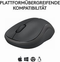 Logitech M240 Bluetooth Egér Wireless Kompakt Csendes Szürke - gray 7