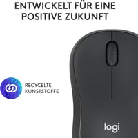 Logitech M240 Bluetooth Egér Wireless Kompakt Csendes Szürke - gray 9