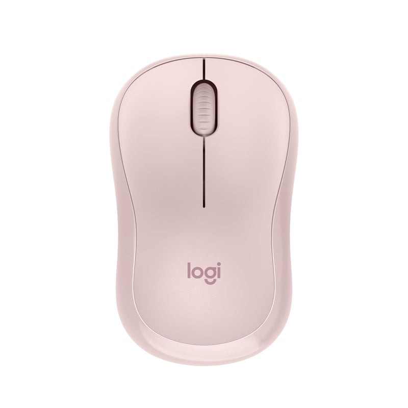 Tichá Bluetooth myš Logitech M240, kompaktná, výdrž batérie 18 mesiacov – ružová