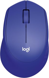 Logitech M330 Plus Wireless Egér Csendes 2.4GHz Nano USB Vevővel Kék - Single, blue, Silent Mouse Wireless M330 1