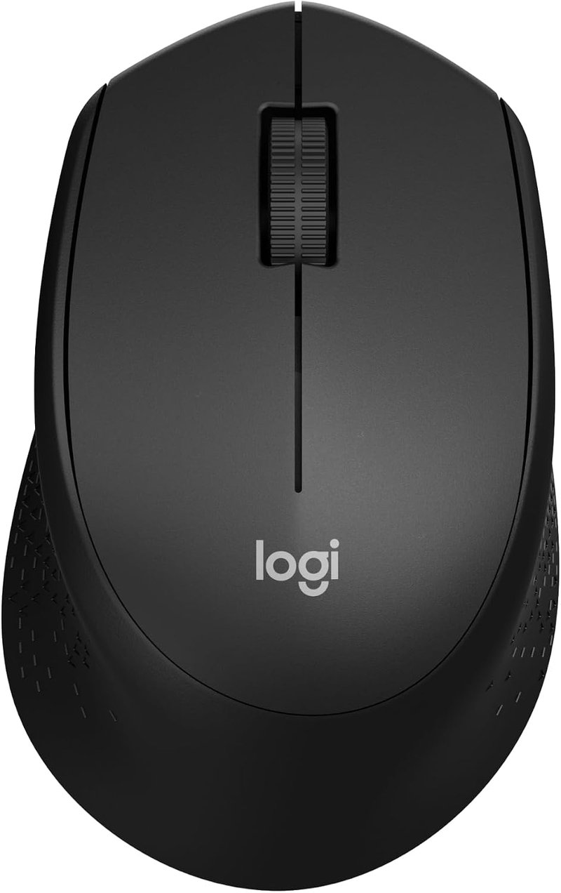 Logitech M330 Silent Plus vezeték nélküli egér - fekete