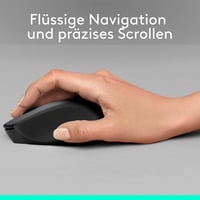 Logitech M330 Silent Plus vezeték nélküli egér - fekete 4