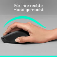 Logitech M330 Silent Plus vezeték nélküli egér - fekete 3