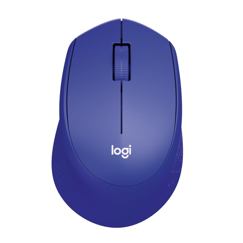 Bezdrôtová myš Logitech M330 Silent Plus – modrá