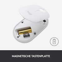 Mouse wireless Logitech M350 Pebble, click silențios - grafit/negru 8