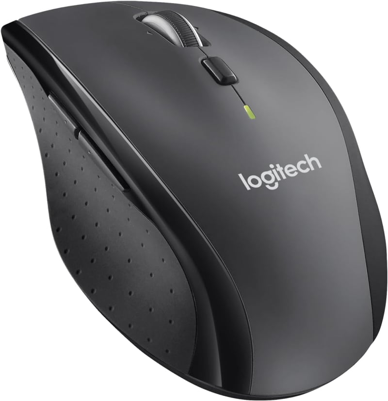 Logitech M705 Marathon vezeték nélküli egér, 3 év üzemidő, 7 gomb, PC/Mac - Business packaging