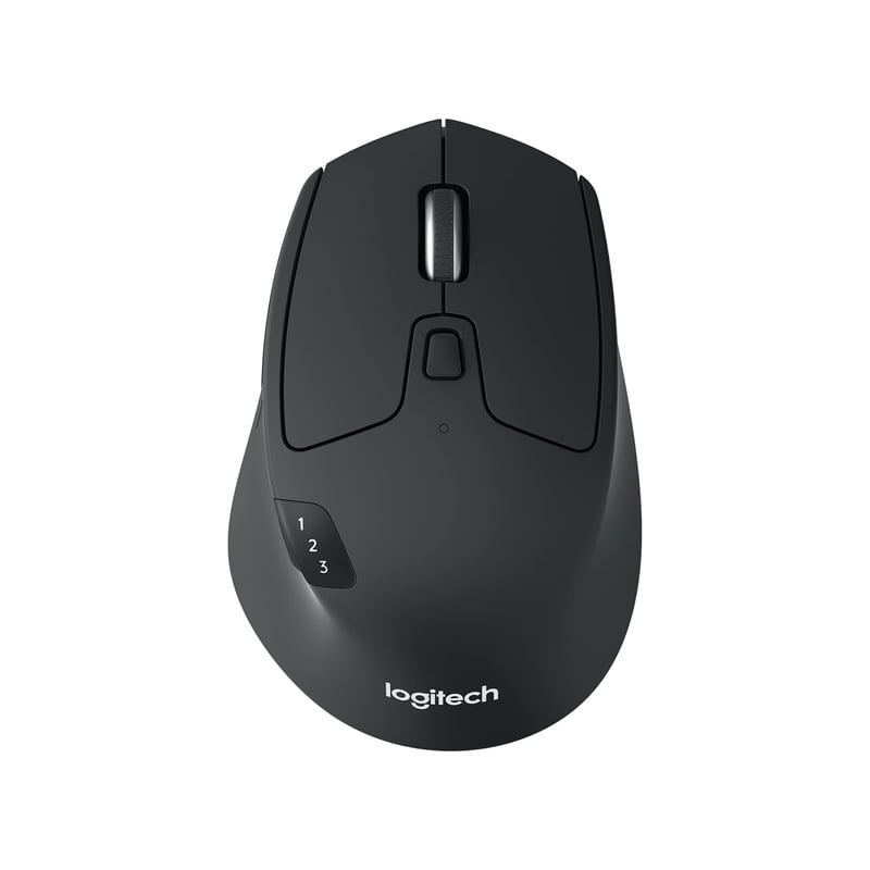 Logitech M720 Triathlon bezdrôtová myš pre viac zariadení - sivá