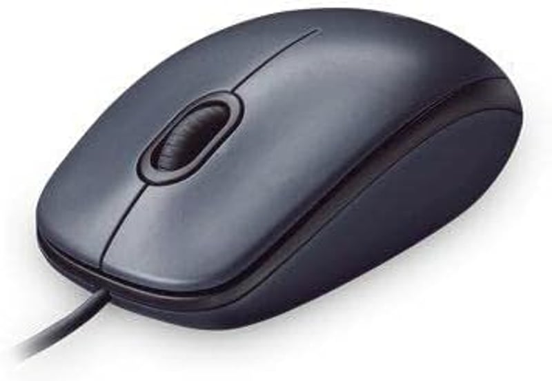 Logitech M90 Vezetékes Egér USB 1000 DPI Fekete - taille unique