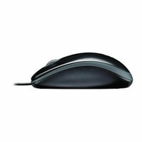 Káblová súprava klávesnice a myši Logitech MK120, USB, pre PC a notebooky s Windows, optická myš, čierna 4