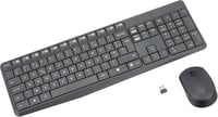Logitech MK235 vezeték nélküli billentyűzet és egér készlet 2.4 GHz Unifying Nano USB vevővel 10 m hatótáv francia AZERTY 15 FN 3 év elem 1