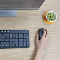 Bezdrôtová súprava klávesnice a myši Logitech MK235 pre Windows PC, 2,4 GHz, Unifying Nano USB prijímač, dosah 10 m, výdrž batérie 3 roky 2