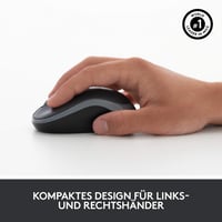 Bezdrôtová súprava klávesnice a myši Logitech MK270, 2,4 GHz, nano USB prijímač, Windows a ChromeOS, nemecké rozloženie QWERTZ, čierna 3