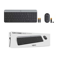 Bezdrôtová súprava klávesnice a myši Logitech MK470 Slim, 2,4 GHz, nano USB prijímač, dosah 10 m, Windows, rozloženie AZERTY, čierna/grafitová 10