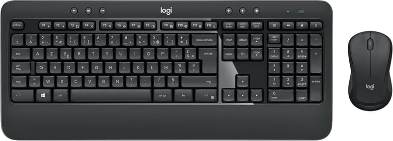Logitech MK540 Wireless Billentyűzet és Egér Szett, 2.4 GHz USB, 3 Év Akkumulátor