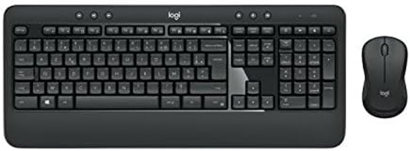 Logitech MK540 Wireless Billentyűzet és Egér Szett, 2.4 GHz USB, 3 Év Akkumulátor