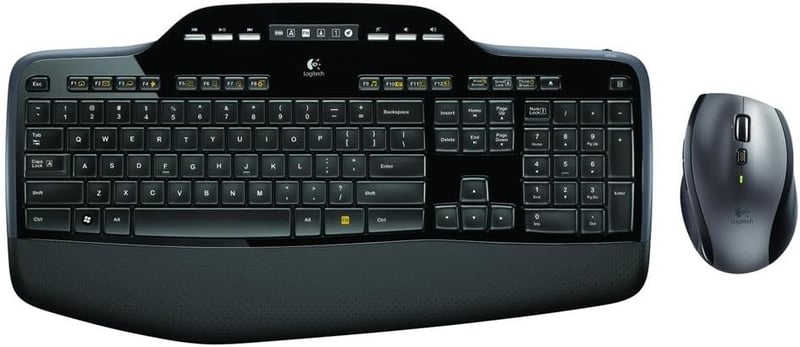 Logitech MK710 Vezeték nélküli billentyűzet és egér szett, USB vevővel, 3 év akkumulátor