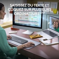 Bezdrôtová súprava klávesnice a myši Logitech MK950 Signature Slim – grafitová, francúzske rozloženie AZERTY 8