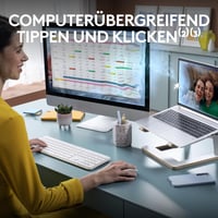Bezdrôtová súprava klávesnice a myši Logitech MK950 Signature Slim – biela 3