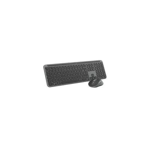 Logitech MK950 Signature Slim bežični komplet tipkovnice i miša - Graphite, francuski AZERTY raspored