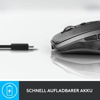 Mouse Wireless Bluetooth Logitech MX Anywhere 2S - Design ergonomic compact, conectivitate multi-device 9