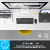 Mouse Wireless Bluetooth Logitech MX Anywhere 2S - Design ergonomic compact, conectivitate multi-device 3