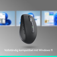 Logitech MX Anywhere 3S kompakt vezeték nélküli egér, 8K DPI, Bluetooth, USB-C - grafit 4