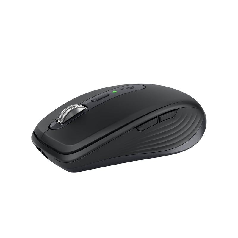 Logitech MX Anywhere 3S kompakt vezeték nélküli egér, 8K DPI, Bluetooth, USB-C - grafit