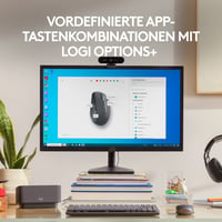 Kompaktná bezdrôtová myš Logitech MX Anywhere 3S, rýchle rolovanie, 8K DPI, Bluetooth, USB-C, Windows, Mac, Linux – svetlosivá 7