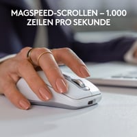 Kompaktná bezdrôtová myš Logitech MX Anywhere 3S, rýchle rolovanie, 8K DPI, Bluetooth, USB-C, Windows, Mac, Linux – svetlosivá 5