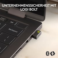 Kompaktná bezdrôtová myš Logitech MX Anywhere 3S, rýchle rolovanie, 8K DPI, Bluetooth, USB-C, Windows, Mac, Linux – svetlosivá 2