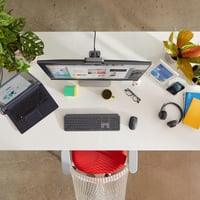 Bezdrôtová klávesnica Logitech MX Keys for Business s podsvietením, tichými klávesmi, Logi Bolt, Bluetooth, nabíjateľná, QWERTZ 5
