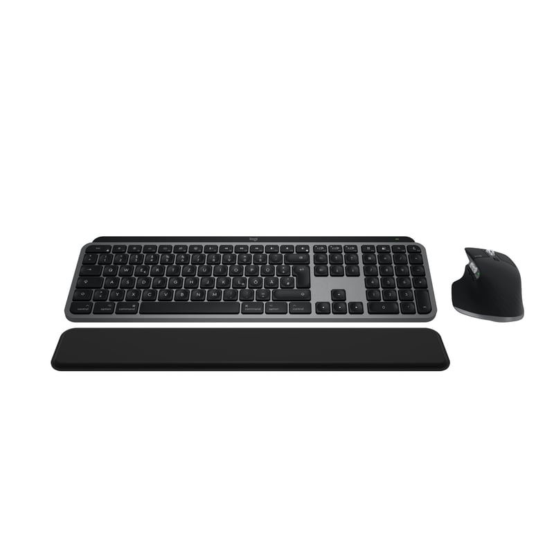 Set tastatură și mouse wireless Logitech MX Keys S Combo pentru Mac