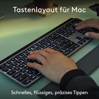 Set tastatură și mouse wireless Logitech MX Keys S Combo pentru Mac 3