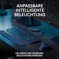 Logitech MX Keys S Combo Wireless Billentyűzet és Egér Grafitszürke QWERTZ - + Mouse, graphitegray 8