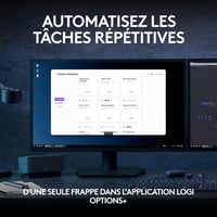 Bezdrôtová klávesnica Logitech MX Keys S – francúzske rozloženie AZERTY, grafitovo sivá, s podsvietením 4