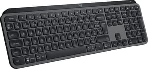 Tastatură wireless Logitech MX Keys S - Layout francez AZERTY, Gri grafit, Cu iluminare de fundal