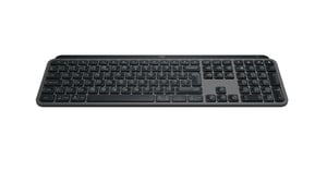 Logitech MX Keys S bežična tipkovnica, grafitno siva, pozadinsko osvjetljenje, Bluetooth, USB-C, programibilne tipke, QWERTY US Intl, Windows