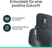 Logitech MX Master 3S 2025 Bluetooth vezeték nélküli egér, 8K DPI - grafit 5
