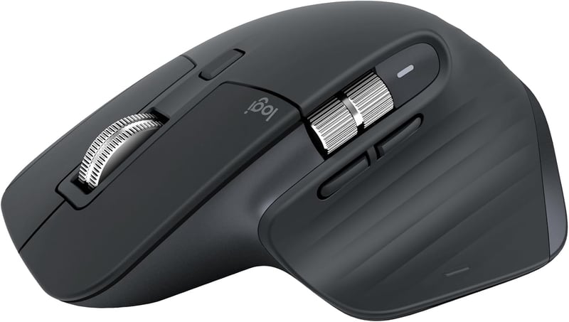 Logitech MX Master 3S 2025 Bluetooth vezeték nélküli egér, 8K DPI - grafit