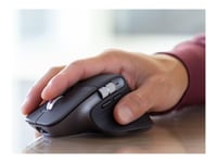 Mouse wireless Logitech MX Master 3S for Business - clic silențios, 8K DPI, gri grafit 3