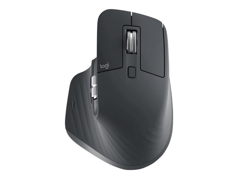 Mouse wireless Logitech MX Master 3S for Business - clic silențios, 8K DPI, gri grafit