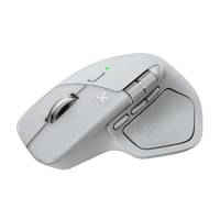 Ergonomická bezdrôtová myš Logitech MX Master 4, haptická odozva, nabíjanie cez USB-C, Bluetooth, Windows/macOS – svetlosivá 1