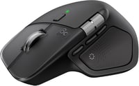 Logitech MX Master 4 ergonomikus vezeték nélküli egér, haptikus visszajelzés, USB-C, Bluetooth - fekete 1